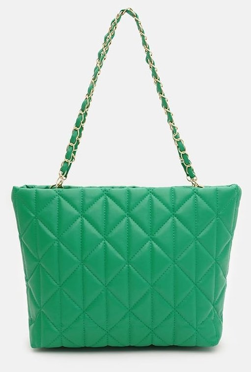 Стильная женская сумка из прочного кожзама с удобными ручками Monsen 94645 зеленого цвета фото №3 Стильная женская сумка из прочного кожзама с удобными ручками Monsen 94645 зеленого цвета modnotak фото №3