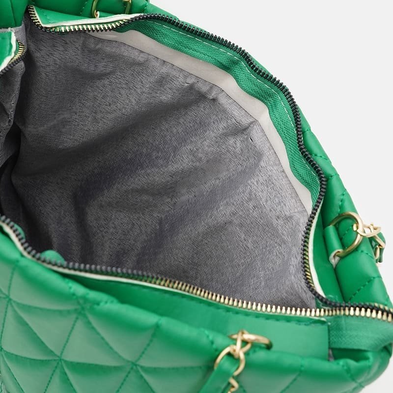 Стильная женская сумка из прочного кожзама с удобными ручками Monsen 94645 зеленого цвета фото №5 Стильная женская сумка из прочного кожзама с удобными ручками Monsen 94645 зеленого цвета modnotak фото №5