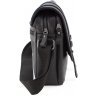 Мужская повседневная сумка на плечо с клапаном Leather Collection (11538) - 2