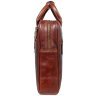 Мужская кожаная сумка для ноутбука через плечо на молнии Ashwood K46 коричневого цвета 95445 фото №3 Мужская кожаная сумка для ноутбука через плечо на молнии Ashwood K46 коричневого цвета 95445 modnotak фото - 3