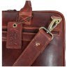 Мужская кожаная сумка для ноутбука через плечо на молнии Ashwood K46 коричневого цвета 95445 фото №5 Мужская кожаная сумка для ноутбука через плечо на молнии Ashwood K46 коричневого цвета 95445 modnotak фото - 5