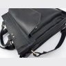 Удобная мужская сумка портфель на три отделения из винтажной кожи VATTO (11687) - 8