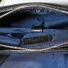 Наплічна сумка планшет зі шкіри Крейзі чорного кольору VATTO (11986) - 5