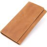 Рудий гаманець у ретро стилі з натуральної шкіри Vintage (2414295) - 1