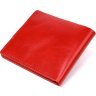 Маленький жіночий гаманець подвійного складання з червоної шкіри Shvigel (2416440) - 2