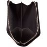 Кожаный женский кошелек черного цвета с вместительной монетницей ST Leather 1767345 - 6