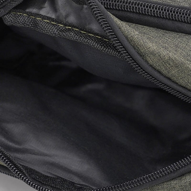 Чоловіча текстильна сумка на пояс у кольорі хакі Monsen (22101)