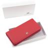 Зручний жіночий гаманець червоного кольору на блискавці ST Leather (16409) - 5