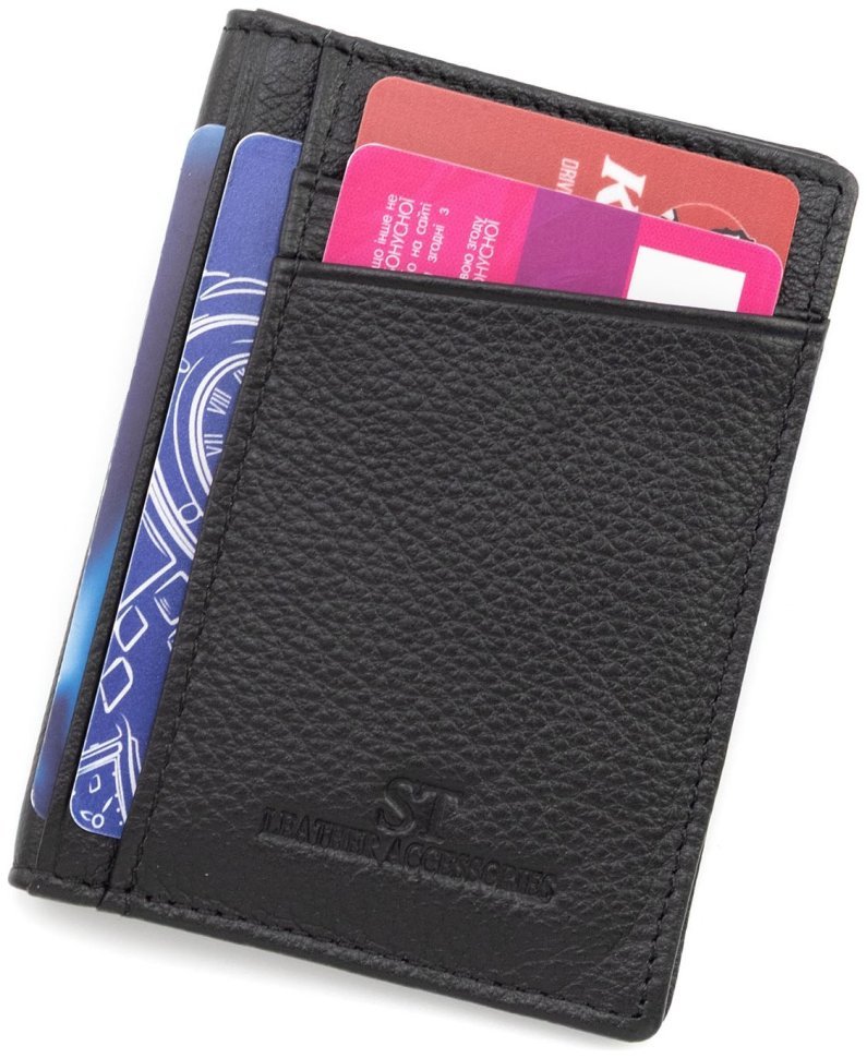 Обложка для формата ID документов ST Leather 97745 Черная фото №4 Обложка для формата ID документов ST Leather 97745 Черная modnotak фото №4