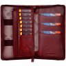 Шкіряне портмоне для подорожей з осередком для паспорта Hammonds Flycatcher PH601 коричневе 108045 modnotak фото - 3