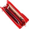 Женский кошелек красного цвета из натуральной кожи с ремешком на запястье CANPELLINI (2421535) - 5