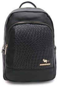 Повсякденний жіночий рюкзак з якісної екошкіри Monsen 88845 Чорний