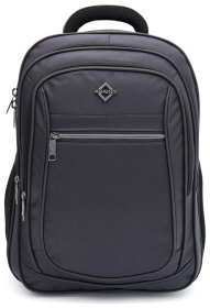 Текстильный мужской рюкзак серого цвета Aoking 89145