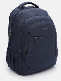 Вместительный мужской рюкзак из качественного текстиля Aoking 89245 Синий