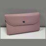 Женский кожаный кошелек-клатч большого размера в светло-розовом цвете ST Leather (14033) - 8