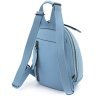 Женский голубой рюкзак небольшого размера из натуральной кожи KARYA 69745 - 3