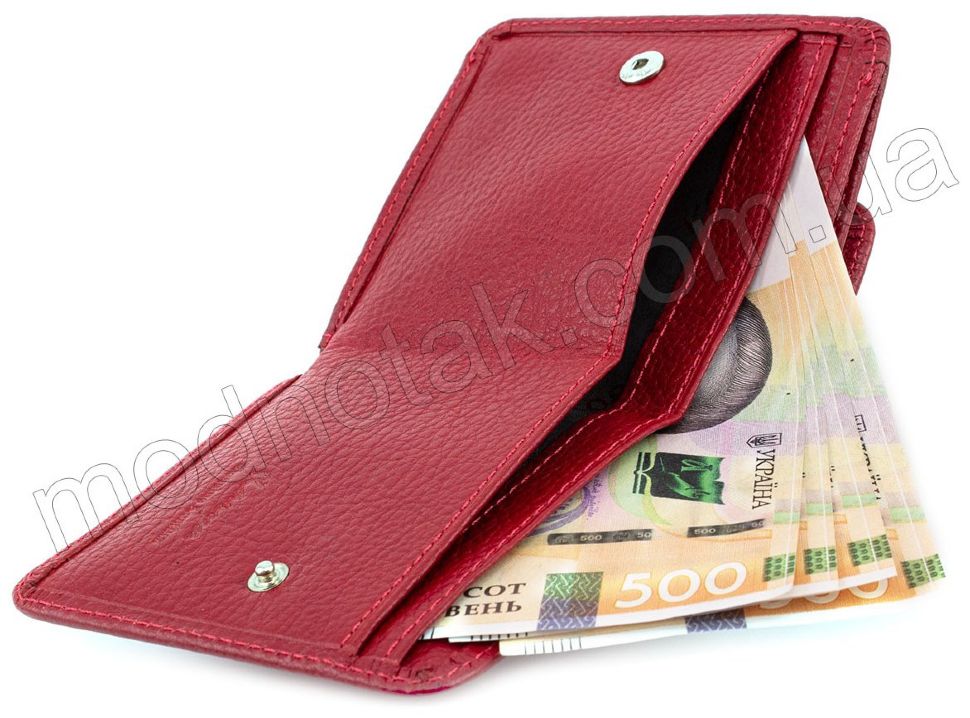 Червоний маленький гаманець турецького бренду KARYA (1106-46)