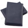 Шкіряна обкладинка для документів синього кольору KARYA (0428-44) - 4