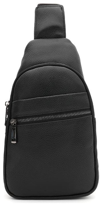 Вместительная мужская сумка рюкзак из натуральной кожи флотар Borsa Leather 91946 черного цвета фото №1 Вместительная мужская сумка рюкзак из натуральной кожи флотар Borsa Leather 91946 черного цвета modnotak фото №1