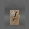 Женский кожаный блокнот (Софт-бук) формата А5 в светло-бежевом цвете BlankNote (42846) - 4