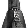 Черный мужской слинг - рюкзак среднего размера VINTAGE STYLE (14973) - 7