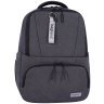 Сірий текстильний чоловічий рюкзак для ноутбука з ортопедичною спинкою Bagland (53446) - 8