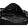 Чорна містка чоловіча сумка-месенджер з вінтажній шкіри Tiding Bag (15811) - 4