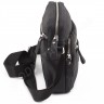 Маленькая кожаная мужская сумочка через плечо Leather Collection (10250) - 4