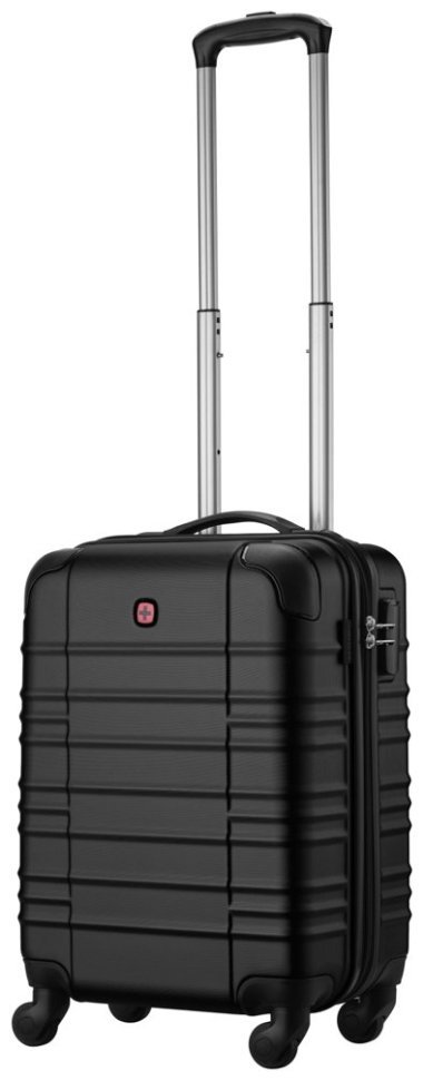 Валіза Wenger, Amplar, мала, пластик, 4 колеса, чорна modnotak фото №2