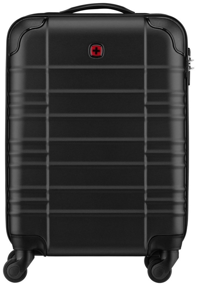 Валіза Wenger, Amplar, мала, пластик, 4 колеса, чорна modnotak фото №5