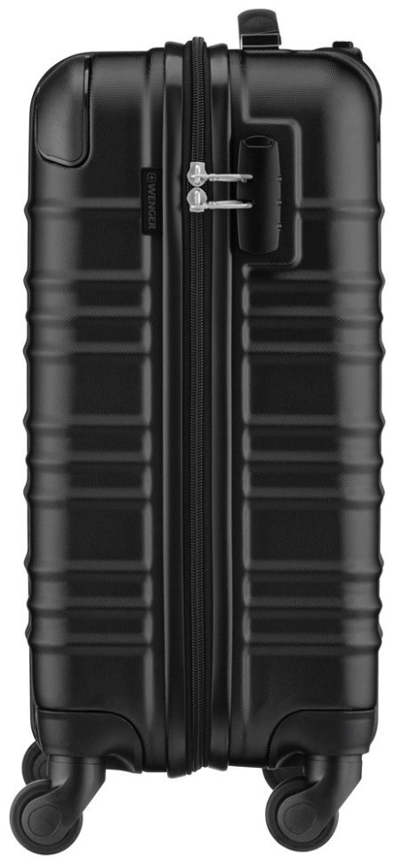 Валіза Wenger, Amplar, мала, пластик, 4 колеса, чорна modnotak фото №6