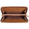 Женский кошелек из гладкой кожи на молнии с RFID-защитой Ashwood T90 94246 коричневого цвета фото №4 Женский кошелек из гладкой кожи на молнии с RFID-защитой Ashwood T90 94246 коричневого цвета modnotak фото - 4