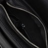 Мужская сумка планшет через плечо из качественной фактурной кожи черного цвета Borsa Leather 104546 фото №5 Мужская сумка планшет через плечо из качественной фактурной кожи черного цвета Borsa Leather 104546 modnotak фото - 5