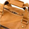 Світло-коричнева дорожня сумка із вінтажної шкіри з ручками Vintage 2422140 - 3