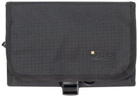 Чоловічий несесер із міцного поліестеру на блискавці JCB WB1 чорного кольору 95446