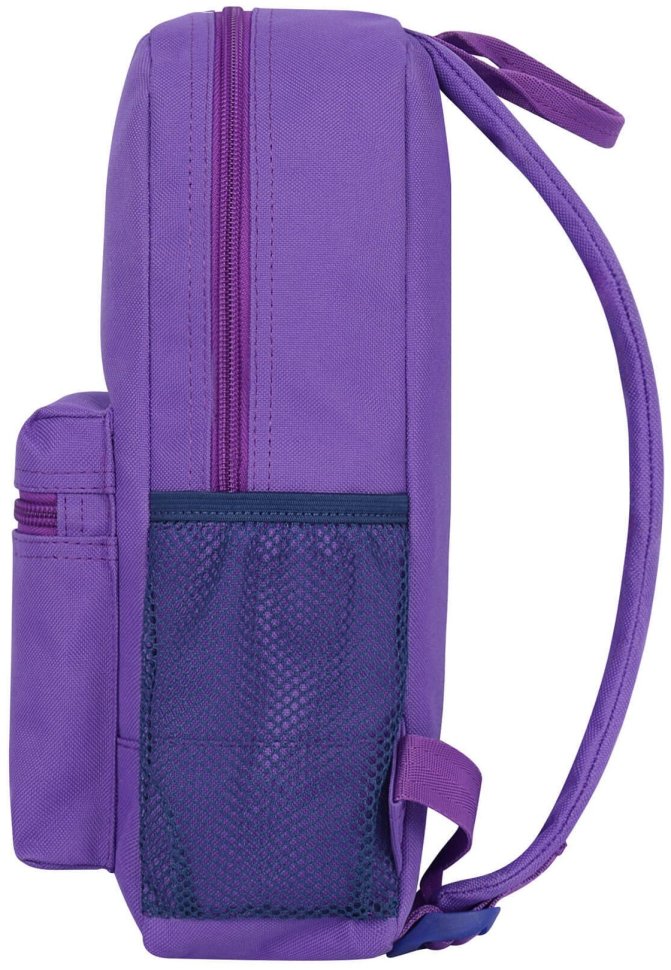 Фіолетовий рюкзак із текстилю на блискавці Bagland (55546)