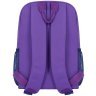 Фіолетовий рюкзак із текстилю на блискавці Bagland (55546) - 7