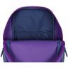 Фіолетовий рюкзак із текстилю на блискавці Bagland (55546) - 8