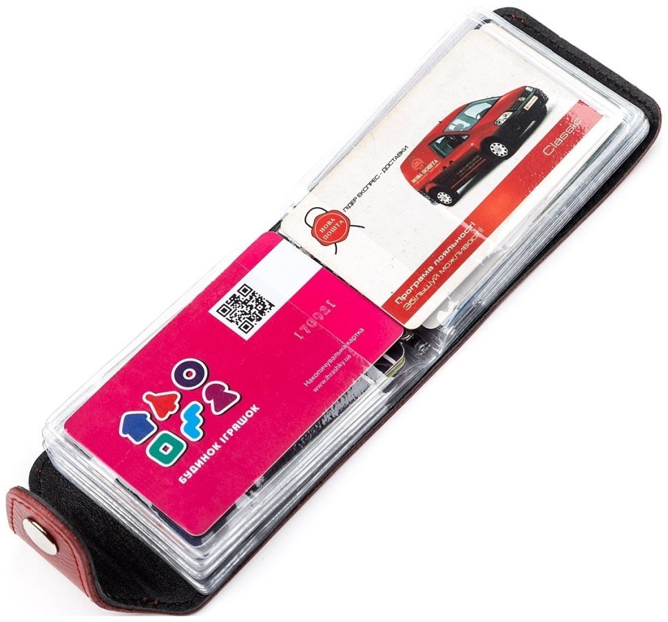 Червона горизонтальна візитниця маленького розміру з натуральної шкіри Shvigel (2413913) фото №18 Червона горизонтальна візитниця маленького розміру з натуральної шкіри Shvigel (2413913) modnotak фото №18