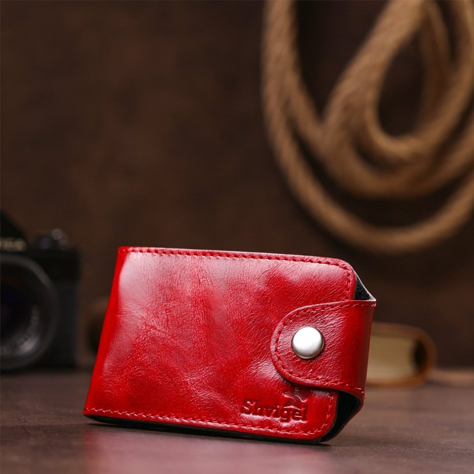 Червона горизонтальна візитниця маленького розміру з натуральної шкіри Shvigel (2413913) фото №22 Червона горизонтальна візитниця маленького розміру з натуральної шкіри Shvigel (2413913) modnotak фото №22