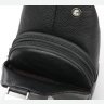 Мужская сумка-слинг через плечо из зернистой кожи черного цвета Vintage (2420249) - 5