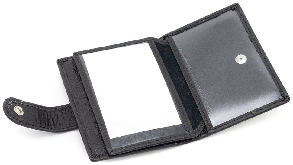 Кожаная обложка для ID документов ST Leather 97746 Черная фото №4 Кожаная обложка для ID документов ST Leather 97746 Черная modnotak фото №4