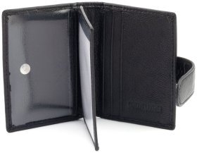 Кожаная обложка для ID документов ST Leather 97746 Черная