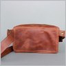 Поясна сумка із вінтажної шкіри світло-коричневого кольору BlankNote 78946 - 6