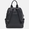 Стильний жіночий шкіряний рюкзак-сумка чорного кольору Ricco Grande (59146) - 3