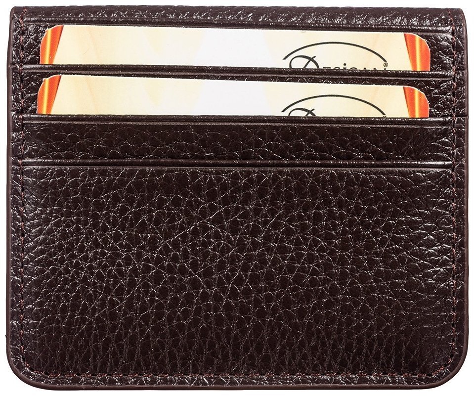 Миниатюрный зажим для денег из натуральной фактурной кожи Desisan 80147 Коричневого цвета фото №2 Миниатюрный зажим для денег из натуральной фактурной кожи Desisan 80147 Коричневого цвета modnotak фото №2