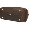 Стильная дорожная сумка из натуральной винтажной кожи VINTAGE STYLE (14505) - 4