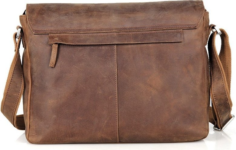 Вінтажна сумка месенджер через плече з натуральної шкіри VINTAGE STYLE (14420)