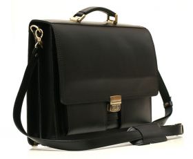 Кожаный портфель ручной работы для делового мужчины Старинная Италия (10416)