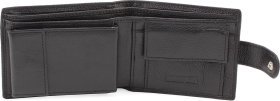 Чоловіче портмоне із зернистої шкіри зі знімним блоком під візитки Marco Coverna (21584)